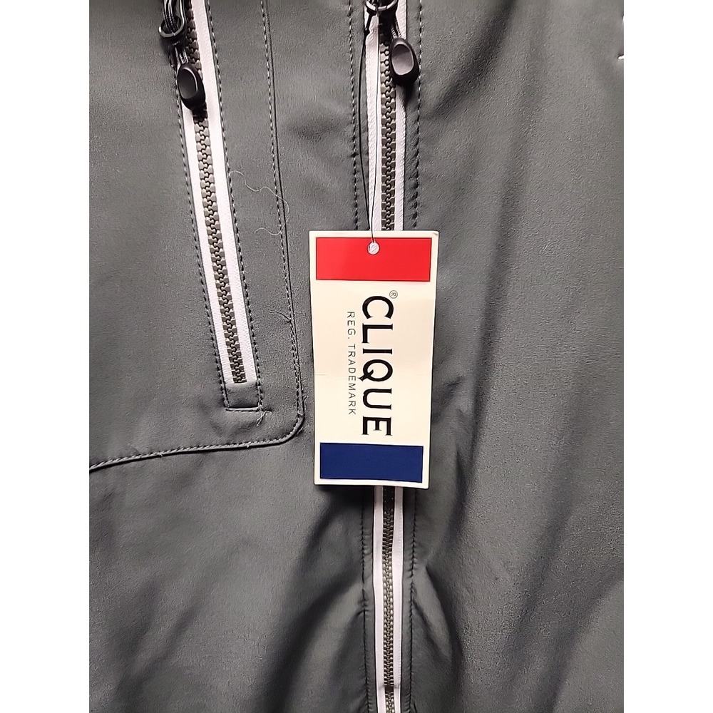 Clique Jacket  Titans Adult XXL Gray‎ Soft Shell Full Zip New - Picture 3 of 8